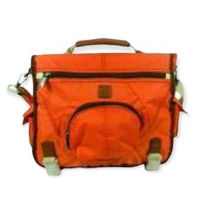 RBX Unisex Orange Crossbody Messenger Bag